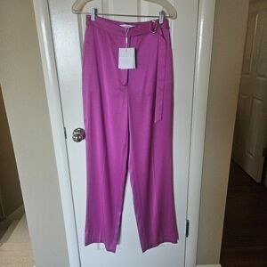 NWT ROBERT RODRIGUEZ Satin Twill Pants size 4